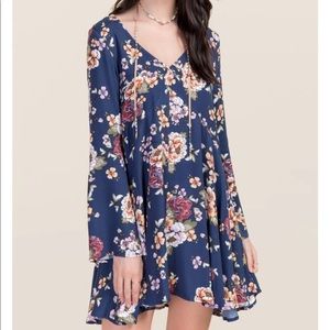 Francesca’s floral print dress
